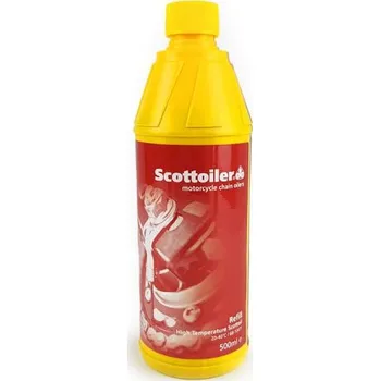 SCOTTOILER - Skotsko Scottoil červený olej 500ml pro Scottoiler