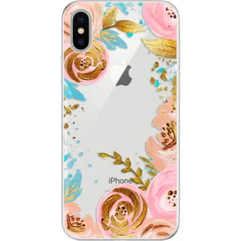 Silikonové pouzdro iSaprio - Golden Youth - iPhone X