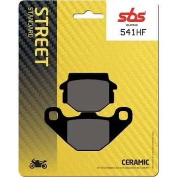 Brzda pro motocykl SBS Friction - Dánsko 541HF keramické brzdové destičky SBS pro motocykly