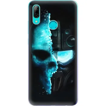 Odolné silikonové pouzdro iSaprio - Roboskull - Huawei P Smart 2019