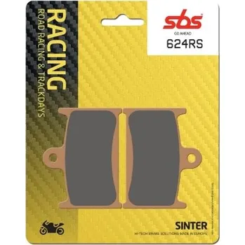 Brzda pro motocykl SBS Friction - Dánsko 624RS sintrované závodní brzdové destičky SBS