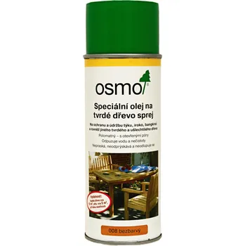 Olej na dřevo Osmo sprej na zahradní nábytek - 008 Bezbarvý sprej 0,4 L