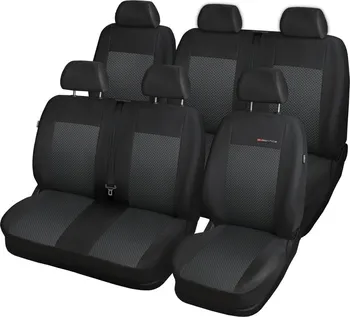 Potah sedadla Sixtol Volkswagen T6 Transporter Multivan 2015- 6místný černé