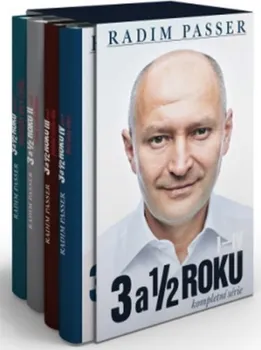Literární biografie 3 a 1/2 roku: Kompletní série I-IV - Radim Passer (2020, pevná, dárkový box 1-4)