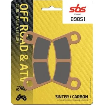 Brzda pro motocykl SBS Friction - Dánsko 898SI sintrované off-road brzdové destičky SBS