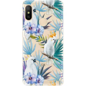 Pouzdro na mobilní telefon Odolné silikonové pouzdro iSaprio - Parrot Pattern 01 - Xiaomi Mi A2 Lite