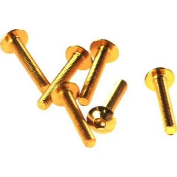 Nářadí na motocykly BIHR - VICMA Šroubky půlkulatá hlava imbus 6ks parametry produktu: M5x20 - půlkulatá hlava - zlatý