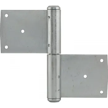 pant Dveřní zasekávací závěs, čep ø 13 mm, výška závěsu 120 mm,ocel pozink. | Dveře a&nbsp;dveřní příslušenství Dveřní panty, Dveřní závěsy Dveřní závěsy zasekávací