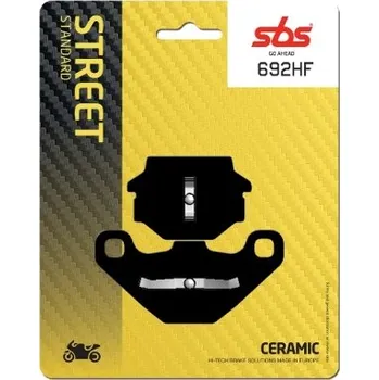 Motodíl SBS Friction - Dánsko 692HF keramické brzdové destičky SBS pro motocykly