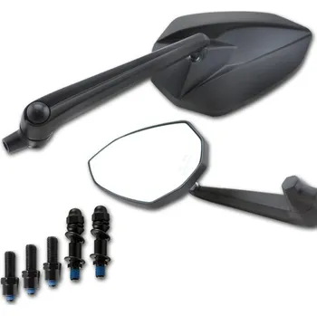 Zrcátko pro motocykl HS MOTO - Německo Hliníková zrcátka Storm