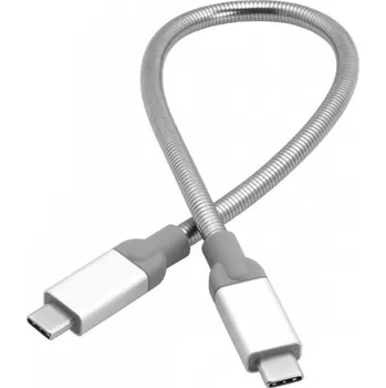 Verbatim USB-C/USB-C 30 cm stříbrný