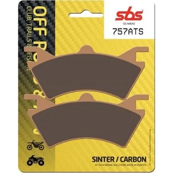 Motodíl SBS Friction - Dánsko 757ATS sintrované brzdové destičky SBS