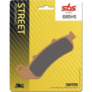 Motodíl SBS Friction - Dánsko 685HS sintrované brzdové destičky SBS