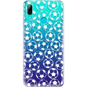Pouzdro na mobilní telefon Odolné silikonové pouzdro iSaprio - Football pattern - white - Huawei P Smart 2019