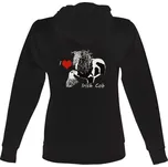 Dámská mikina s kapucí s potiskem irish cob srdce dámské