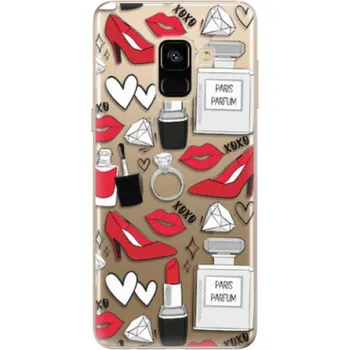 Pouzdro na mobilní telefon Odolné silikonové pouzdro iSaprio - Fashion pattern 03 - Samsung Galaxy A8 2018