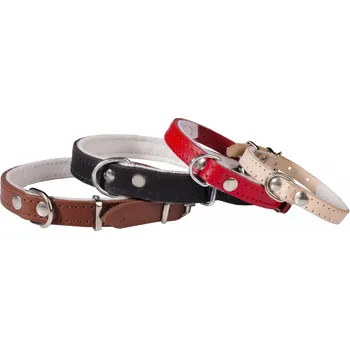 Obojek pro psa fenix Kožený obojek s plstí 53cm přírodní 6