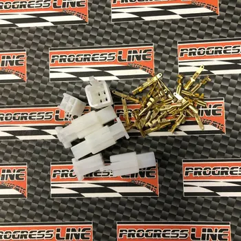 Elektroinstalace pro motocykl HS MOTO - Německo Kostka s konektory 4x4