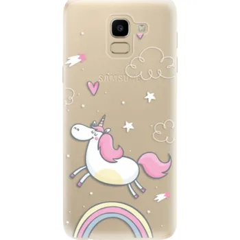Pouzdro na mobilní telefon Odolné silikonové pouzdro iSaprio - Unicorn 01 - Samsung Galaxy J6