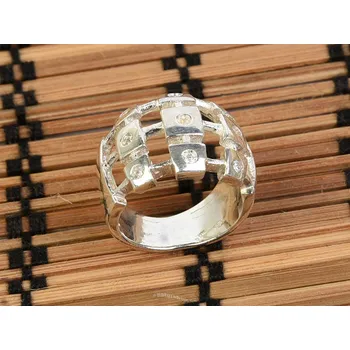 Prsten Stříbrný prstýnek vel.50 Ag 925/1000 7,5g