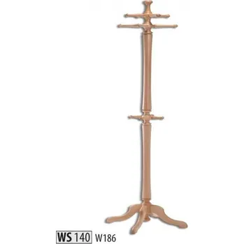 Věšák ImportWorld Věšák Cayla masiv v186 cm (Barva dřeva: Buk)