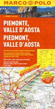 Piemonte, Valle d'Aosta 1:200 000 - Marco Polo [IT] (2014)