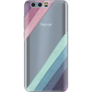 Silikonové pouzdro iSaprio - Glitter Stripes 01 - Huawei Honor 9