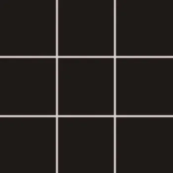 Dlažba Color Two (RAL 0001500) - dlaždice 10x10 černá matná GAA0K048