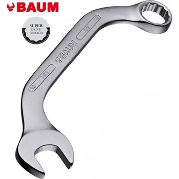 Klíč Klíč očkoplochý maticový ohnutý "C" 14 x 14 CrV chromovaný Baum