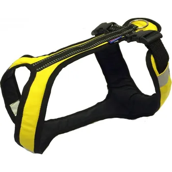 Postroj pro psa Postroj SHORT (L, žluto-černá)