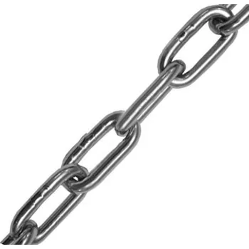 Řetěz Řetěz dlouhý článek 4 mm DIN 763