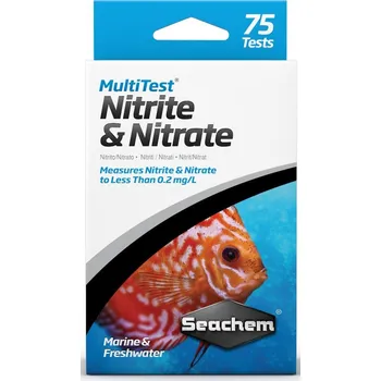 Test akvarijní vody Seachem Multitest NO2/NO3 75 ks
