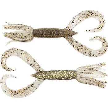 Nástraha Gumová Nástraha Keitech Little Spider 3" 7,6cm Gold Flash Minnow (8ks)