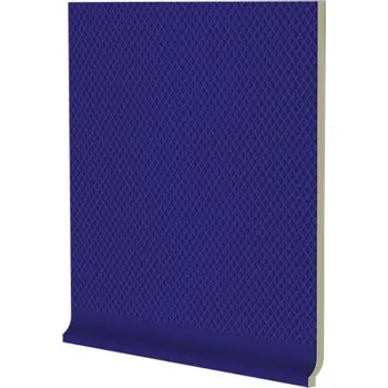Obklad Color Two (RAL 2902035) - sokl s požlábkem 20x20 modrá matná, R10 B GST1K005
