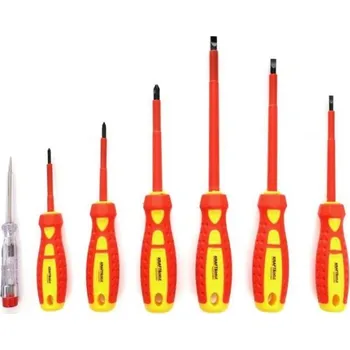Šroubovák KRAFT DELE SADA 6 ELEKTRIKÁŘSKÝCH ŠROUBOVÁKŮ SE ZKOUŠEČKOU