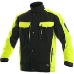 Bunda pracovní CXS SIRIUS BRIGHTON černá/žlutá 54
