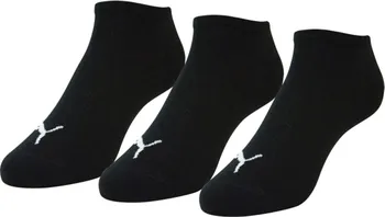 Pánské ponožky PUMA Unisex Sneaker Plain 3 Pack černé
