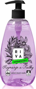Mýdlo Riva Antibakteriální jemné tekuté mýdlo rozmarýn a fialky