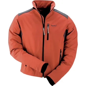 Pánská softshellová bunda Bunda softshell oranžovo-šedá Dragon XXXL Kapriol