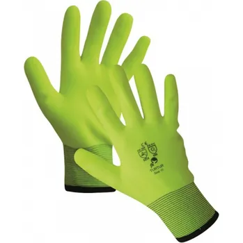 Pracovní rukavice Cerva Rukavice povrstvené zimní FH TURTUR PVC 8 M