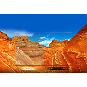 barvy televize LG 55" LED 55UM7000