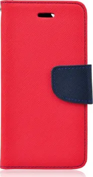 Pouzdro na mobilní telefon Forcell Fancy Book pro Samsung Galaxy Xcover 3 červené/modré