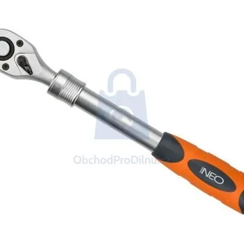 Ráčna Ráčna 1/2", 48 zubová s teleskopickou rukojetí, NEO tools 285-425 mm, balení 1 ks