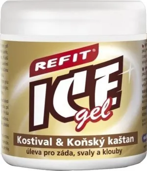 Masážní přípravek Refit Ice gel kostival & koňský kaštan 230 ml
