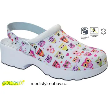 Dámská zdravotní obuv MEDISTYLE GF Oland pracovní obuv sova vel.37-42, --- - 39