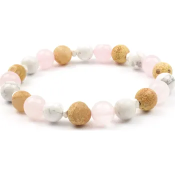 Náramek Dámský náramek achát růženín howlit