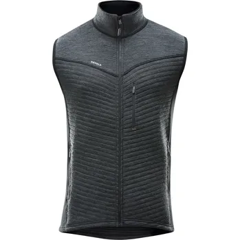 Devold Tinden Spacer Men Vest antracitová M Pánská vesta Devold Tinden Spacer Men Vest antracitová M