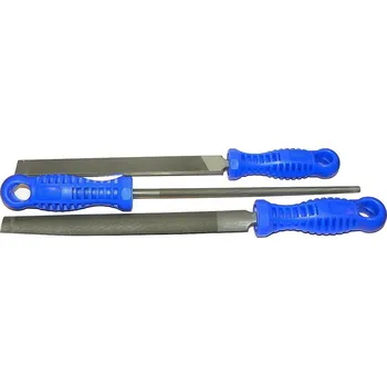 3 dílná sada dílenských pilníků Narex 200mm, 200/2 (705001004)