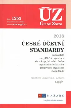 ÚZ 1253 České účetní standardy 2018 - Sagit (2018, brožovaná)