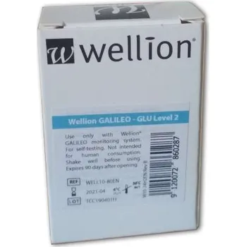 Diagnostický test Kontrolní roztok Wellion GALILEO glukóza